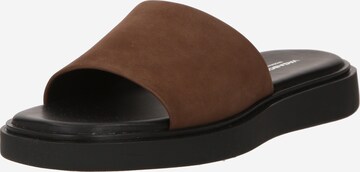 VAGABOND SHOEMAKERS Mules 'CONNIE' in Brown: front