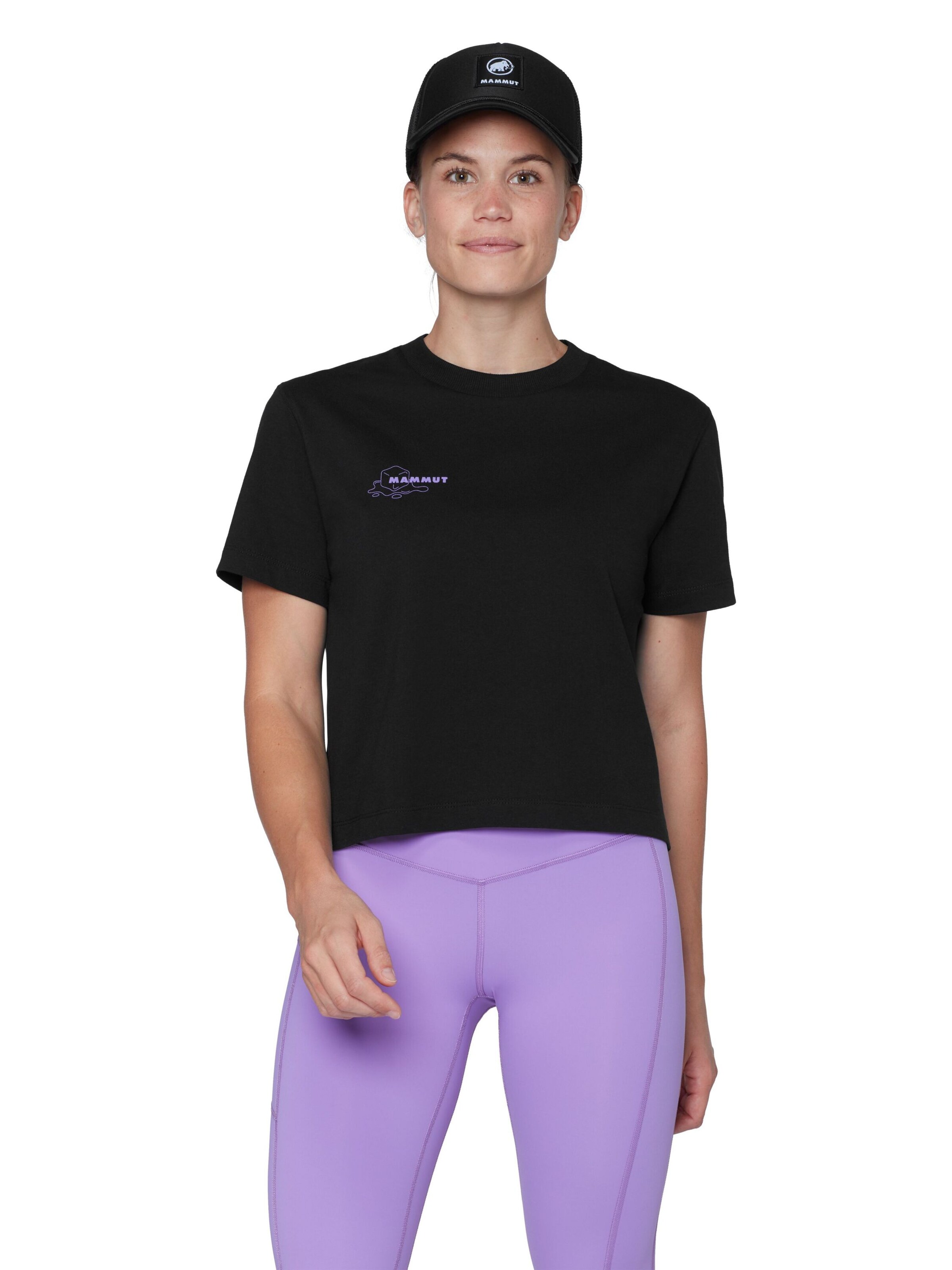 MAMMUT Performance Shirt in Black: front