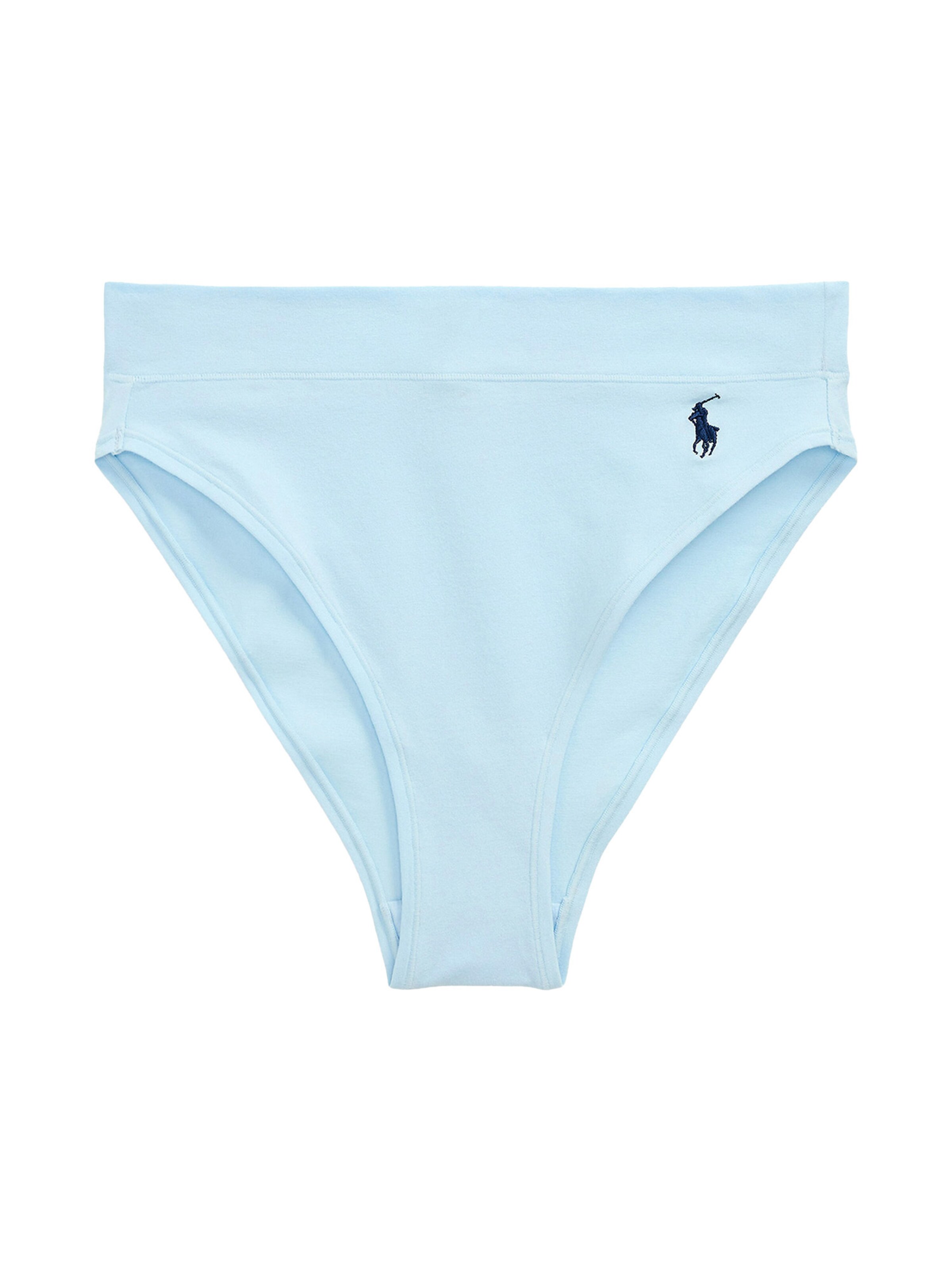 Slip ' Club Cotton ' Polo Ralph Lauren en bleu : devant