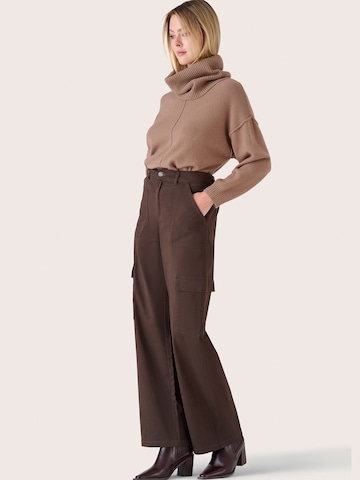 Camomilla Italia Loose fit Trousers 'PIKER' in Brown