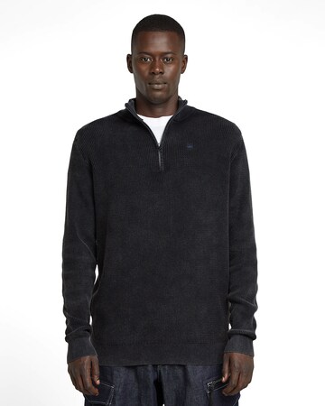 Pull-over 'Knitted' G-STAR en bleu : devant