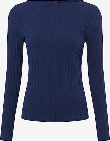 T-shirt 'Sovke' OPUS en bleu : devant