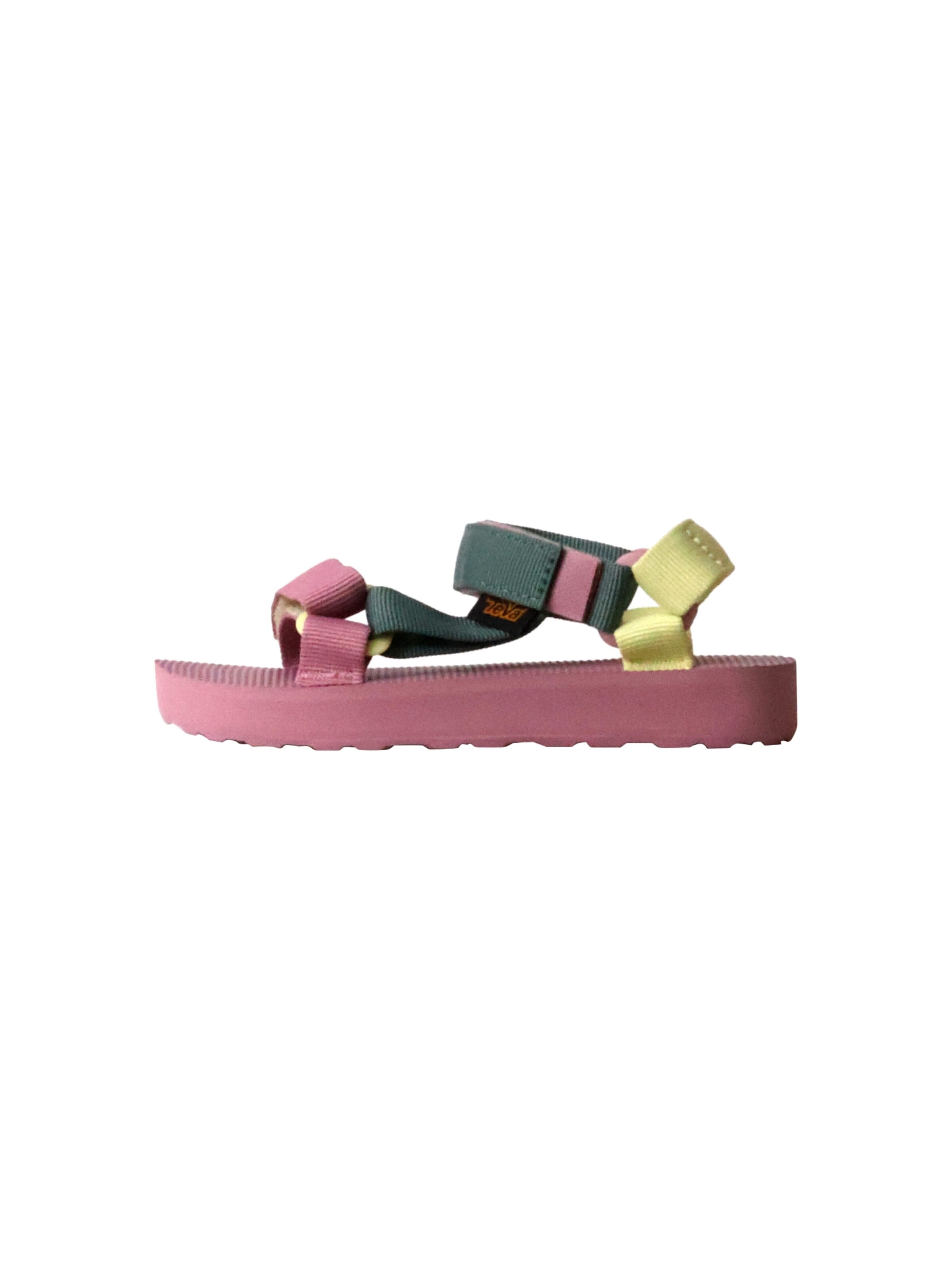 Chaussures ouvertes 'Sandale mit Klettverschluss K Original Universal' TEVA en noir : devant