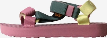 Chaussures ouvertes 'Sandale mit Klettverschluss K Original Universal' TEVA en noir : devant