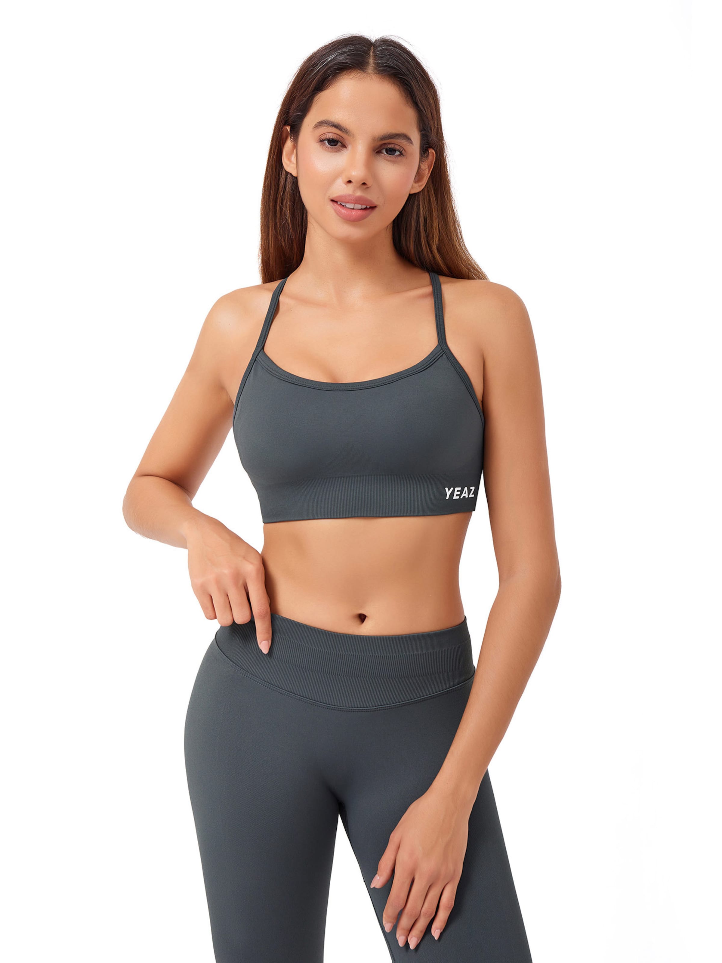 YEAZSportski top 'Vice' - siva boja: prednji dio