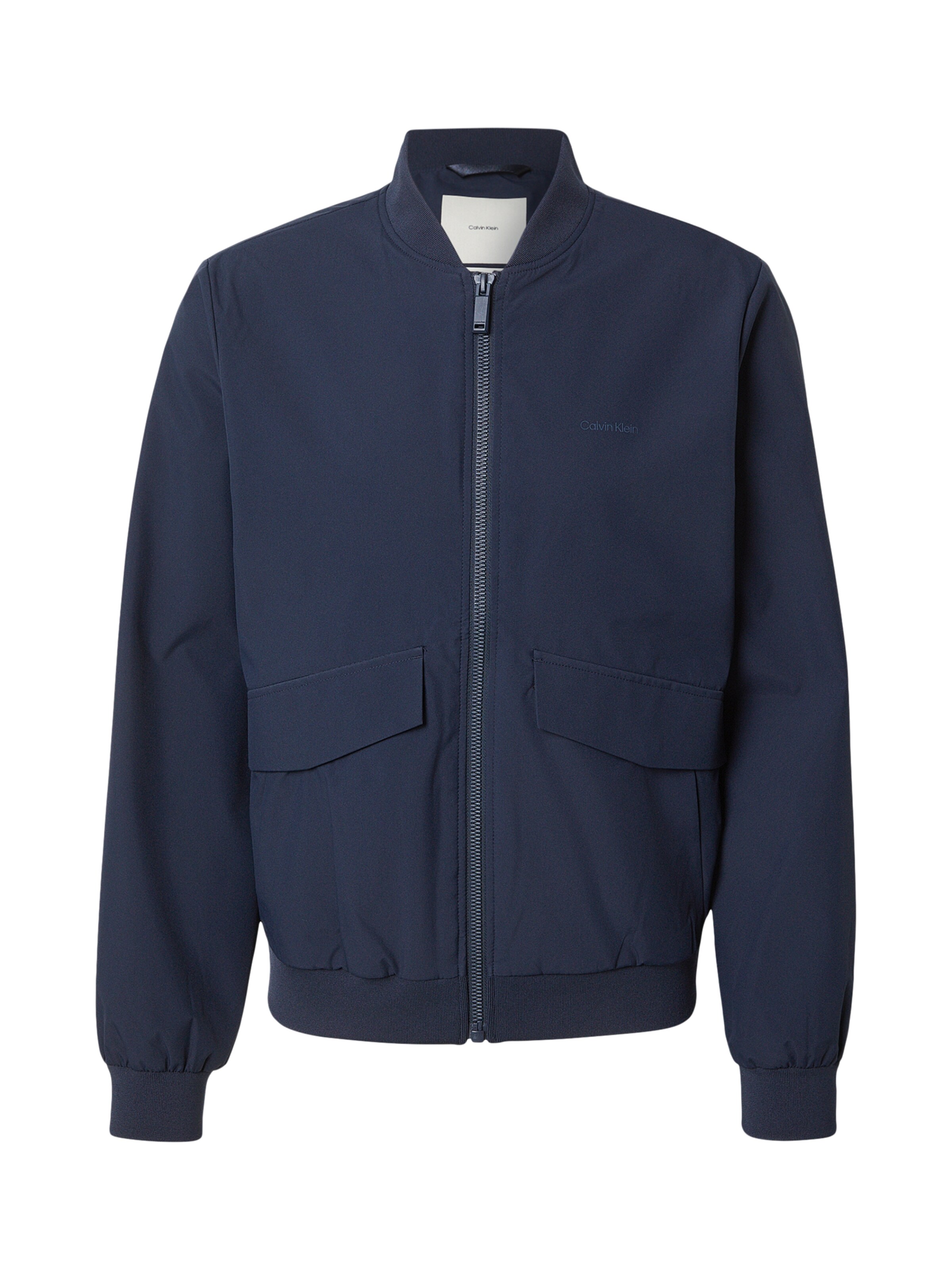 Calvin Klein Veste mi-saison en bleu foncé, Vue avec produit