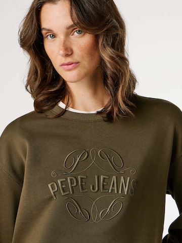 Felpa 'Maat' di Pepe Jeans in verde