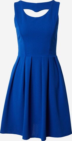 Robe 'HOLLY' WAL G. en bleu : devant