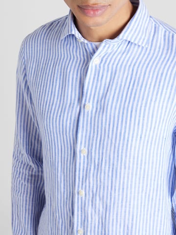 Coupe regular Chemise 'Marc' Matinique en bleu