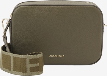 Borsa a tracolla 'Tebe' di Coccinelle in verde: frontale