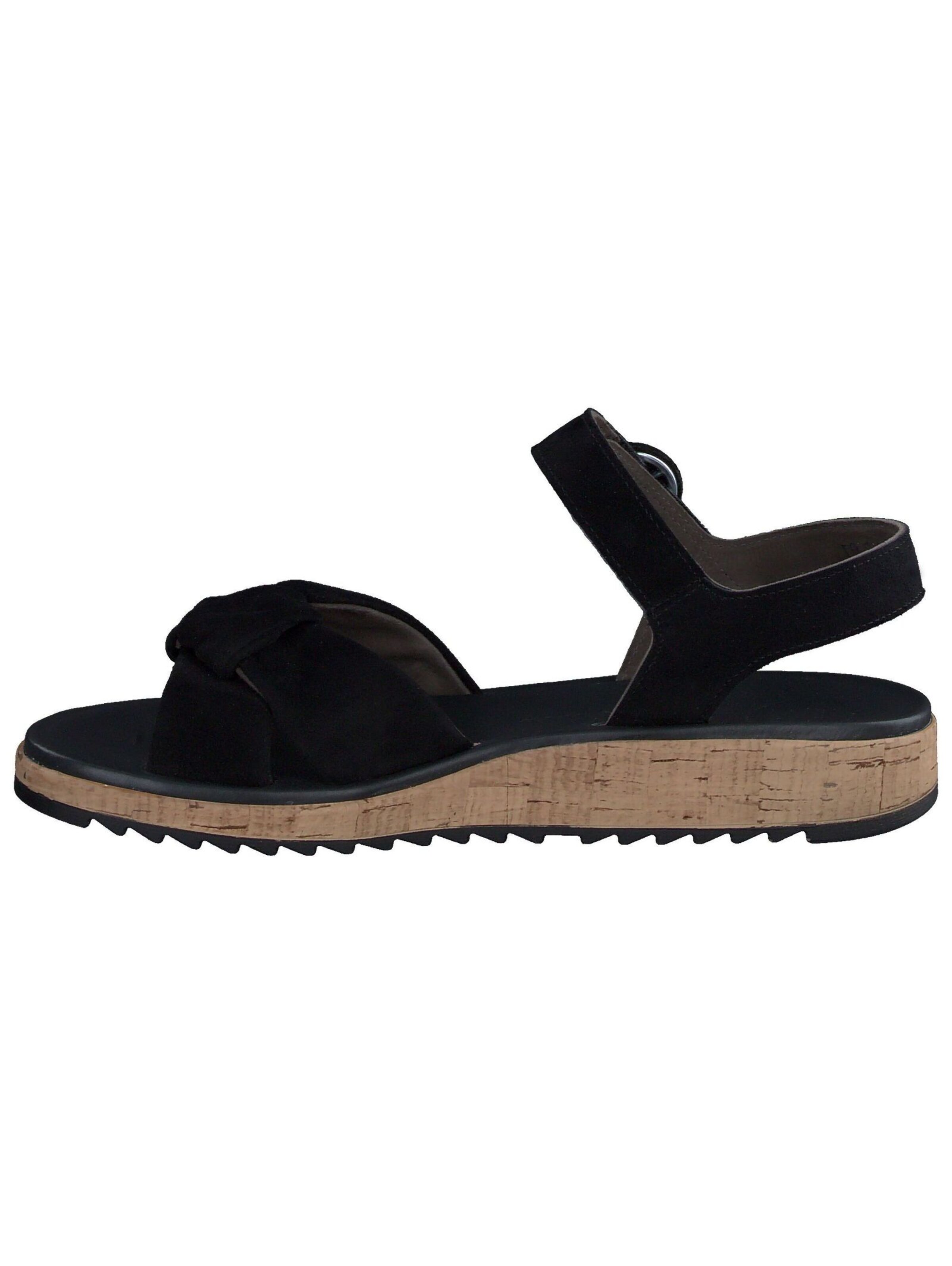 Paul Green Sandal in Black