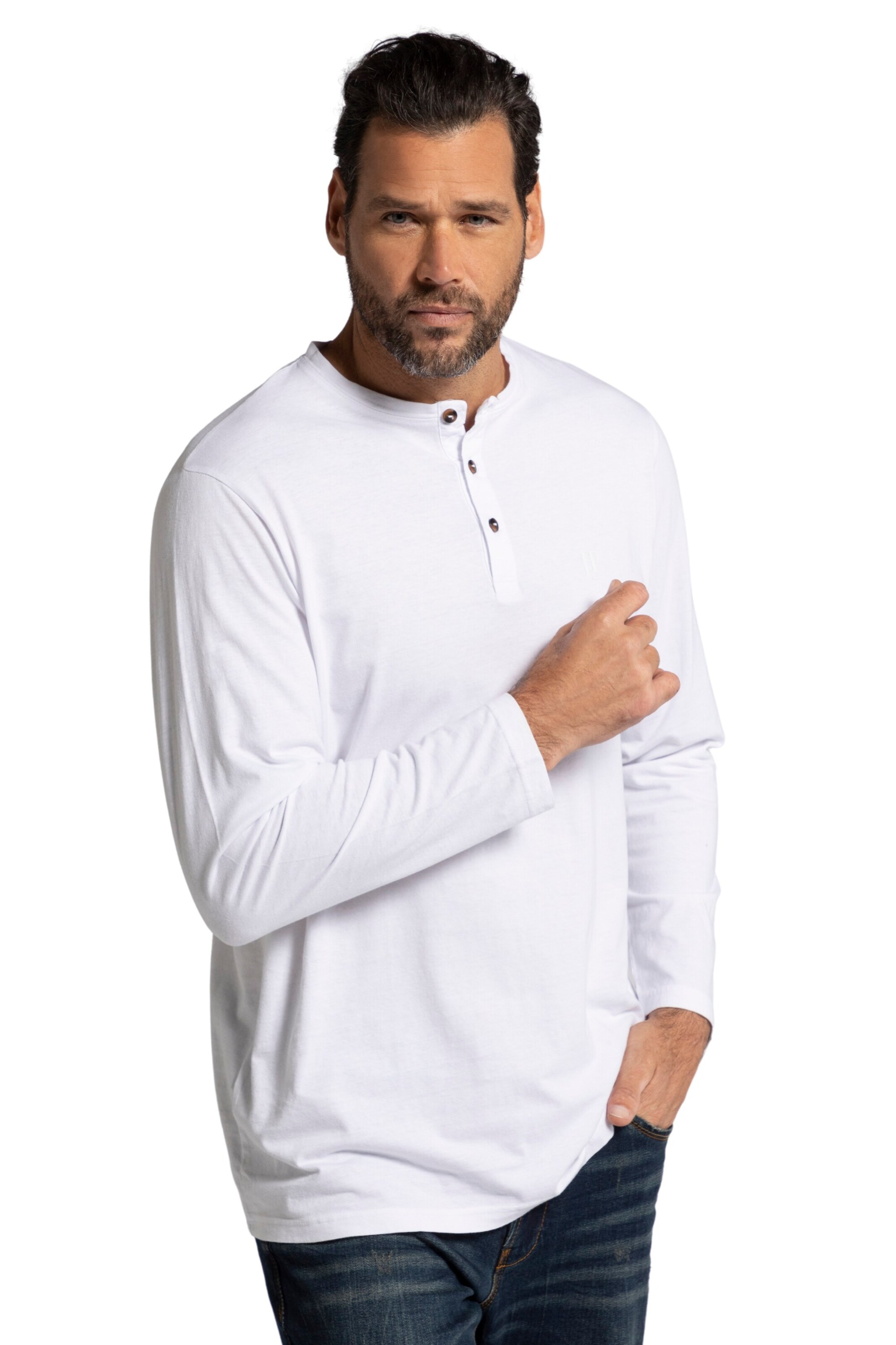 JP1880 Shirt in White: front