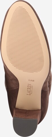 Lauren Ralph Lauren Ankle Boots 'ARTIZAN' in Brown