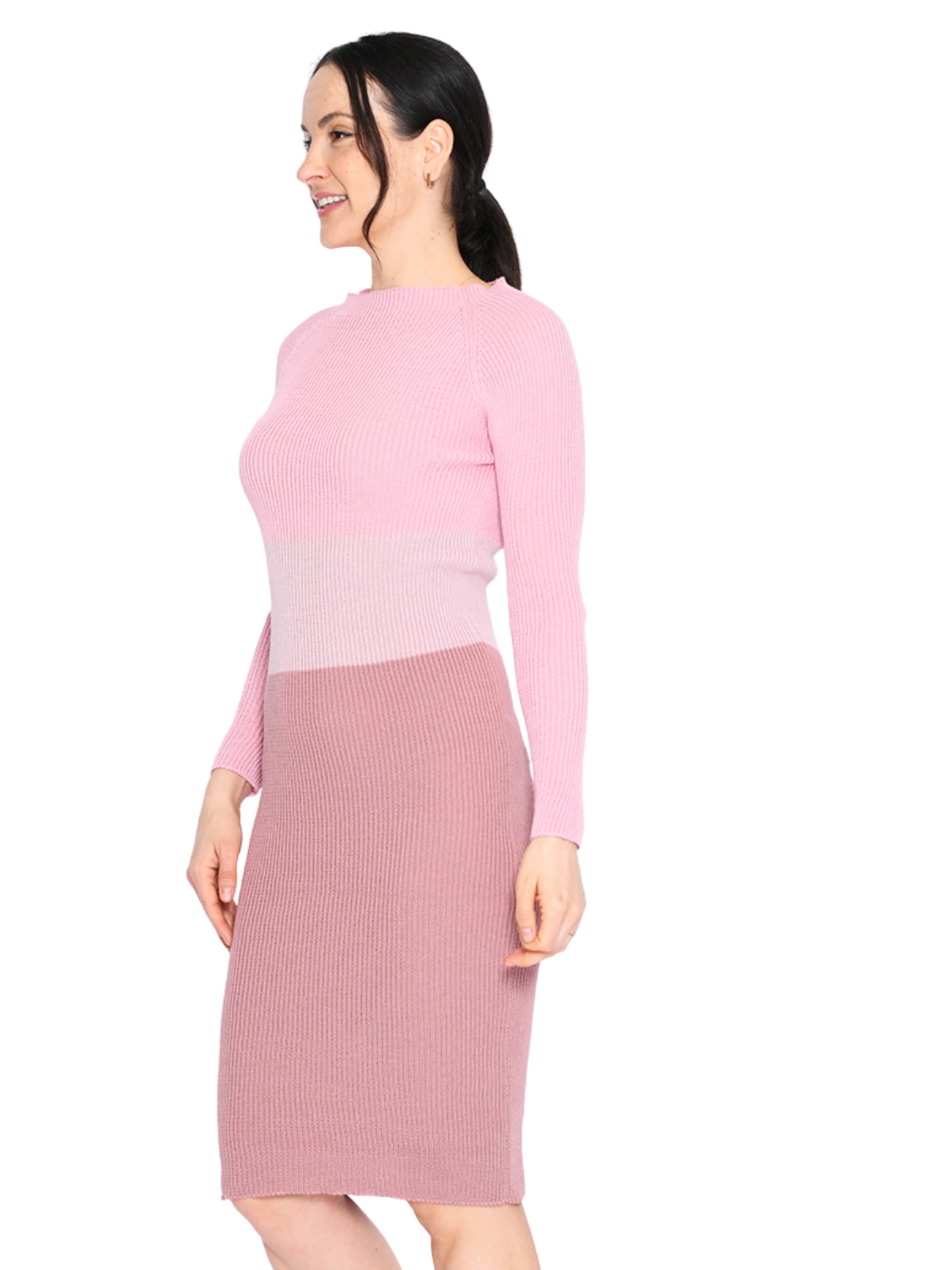 Süel knitwear - Vestido de punto en rosa