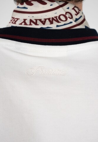 Prohibited - Camiseta 'PMCO' en blanco