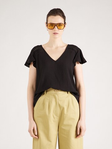 VILA Shirt 'Mesa' in Black: front