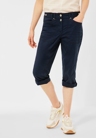 CECIL Regular Pants in Blue: front