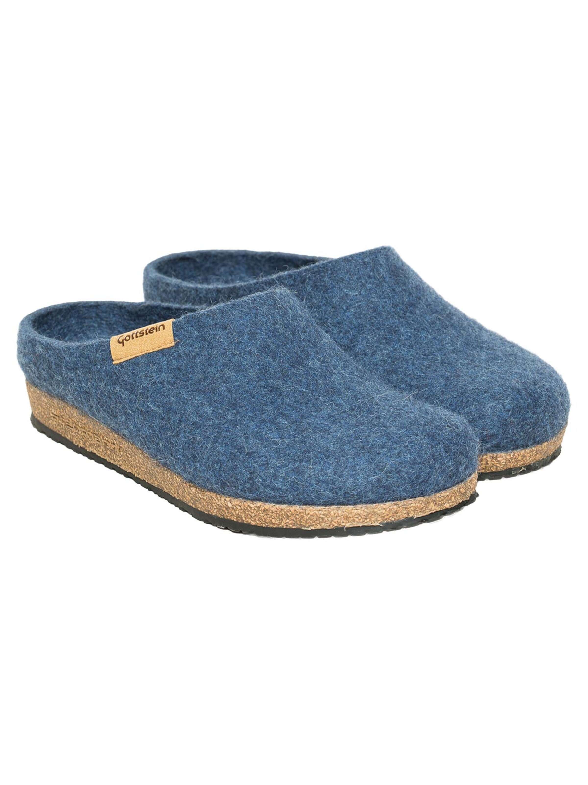 Stegmann Clogs 'RE Filz'‌‌ in Blau