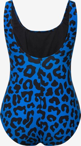 Ulla Popken Swimsuit in Blue