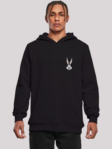 F4NT4STIC Sweatshirt in Black: front