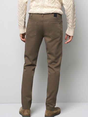 MEYER Regular Jeans in Brown