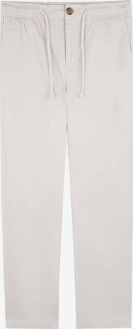 Scalpers Normální Kalhoty – bílá: přední strana