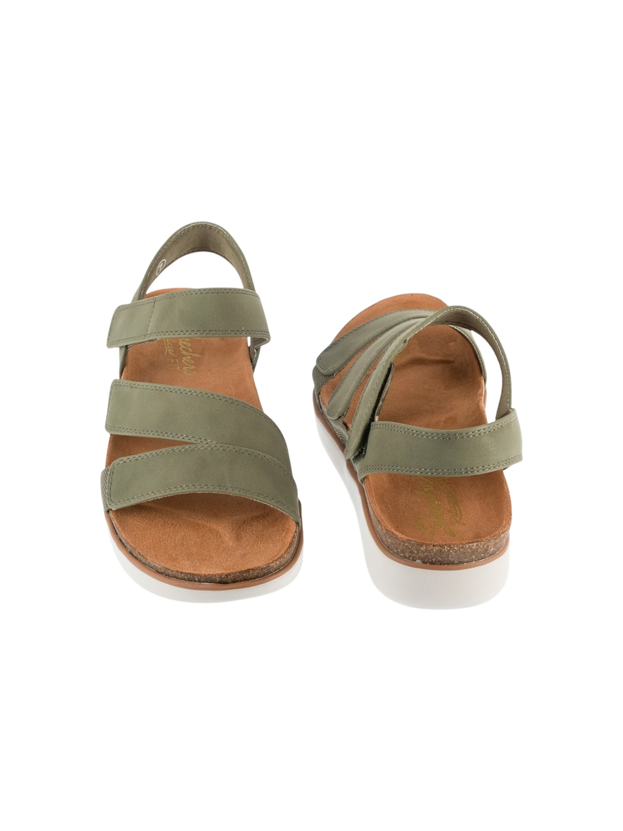 SKECHERS Sandal 'Skechers Lifted Comfort' in Green