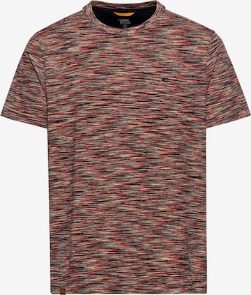 CAMEL ACTIVE T-Shirt aus reiner Baumwolle in Rot: predná strana