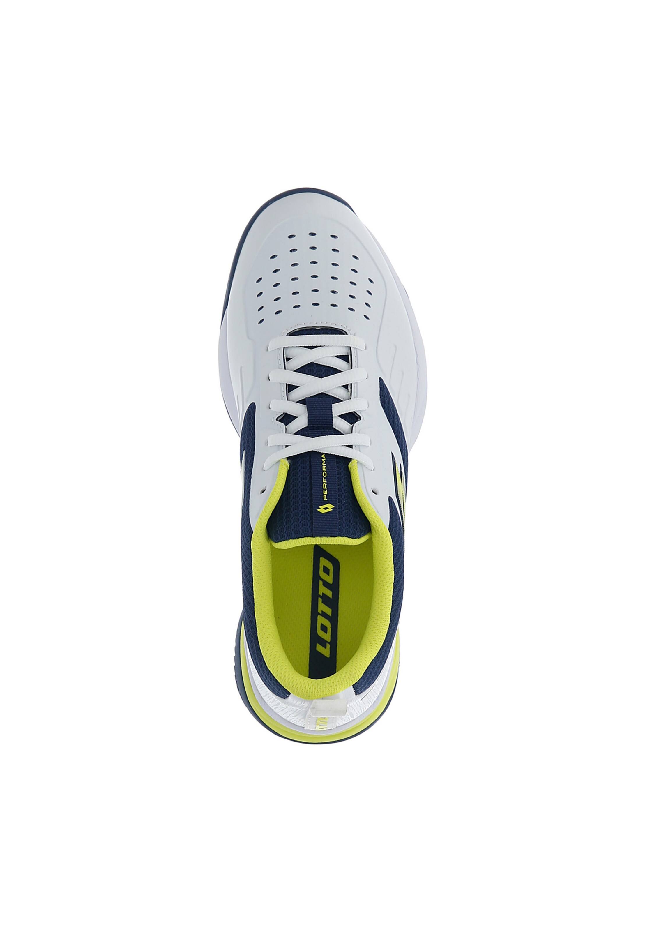 Baskets basses 'Superrapida 400' LOTTO en blanc