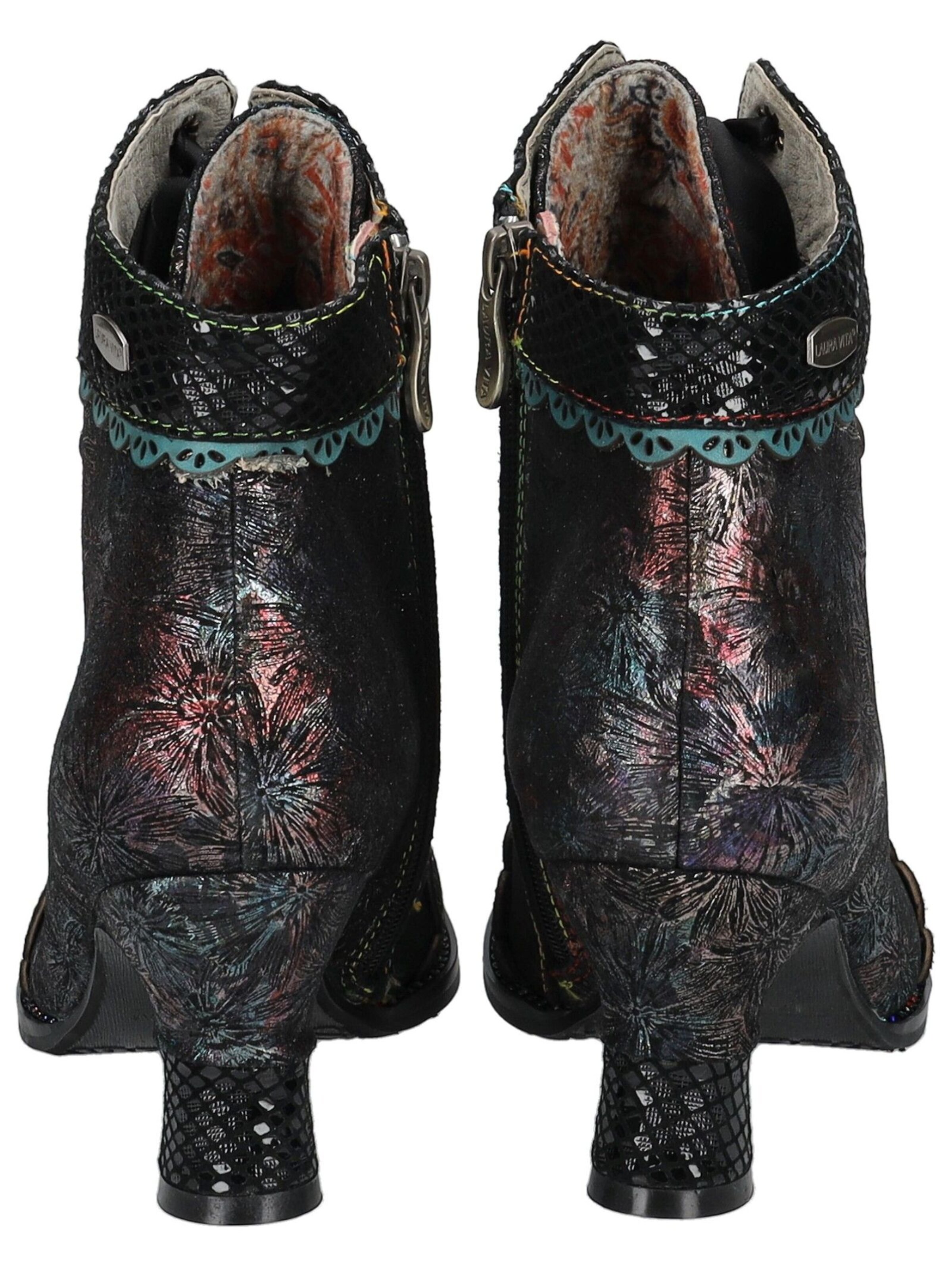 Bottines à lacets Laura Vita en noir