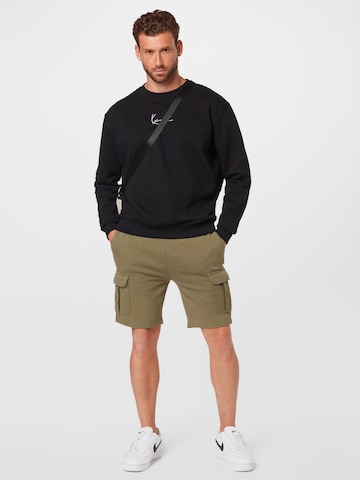 Karl Kaniregular Sweater majica - crna boja