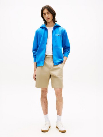 TOMMY HILFIGER Sweatjacke in Blau