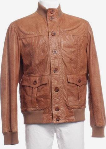roberto cavalli Lederjacke / Ledermantel M-L in Braun: Vorderseite