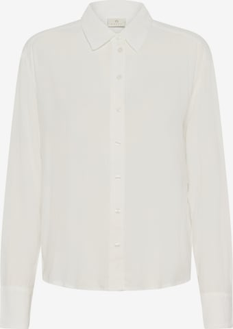Kaffe Blouse in Wit: voorkant