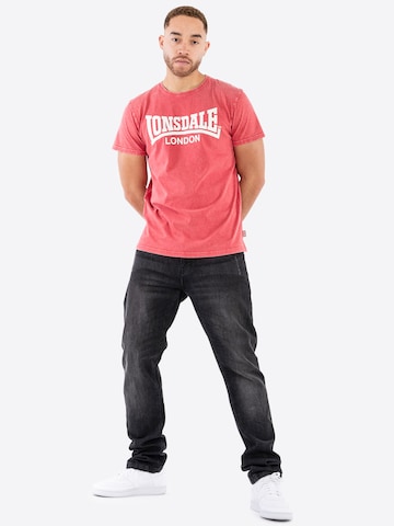 LONSDALE Shirt 'Stofa' in Rood