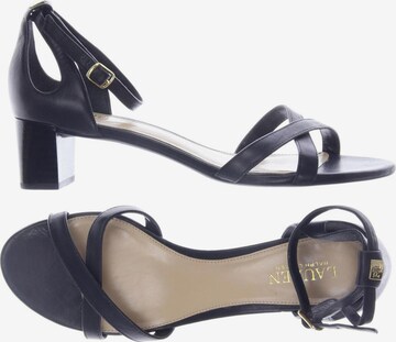 Lauren Ralph Lauren Sandals & High-Heeled Sandals in 41,5 in Black: front