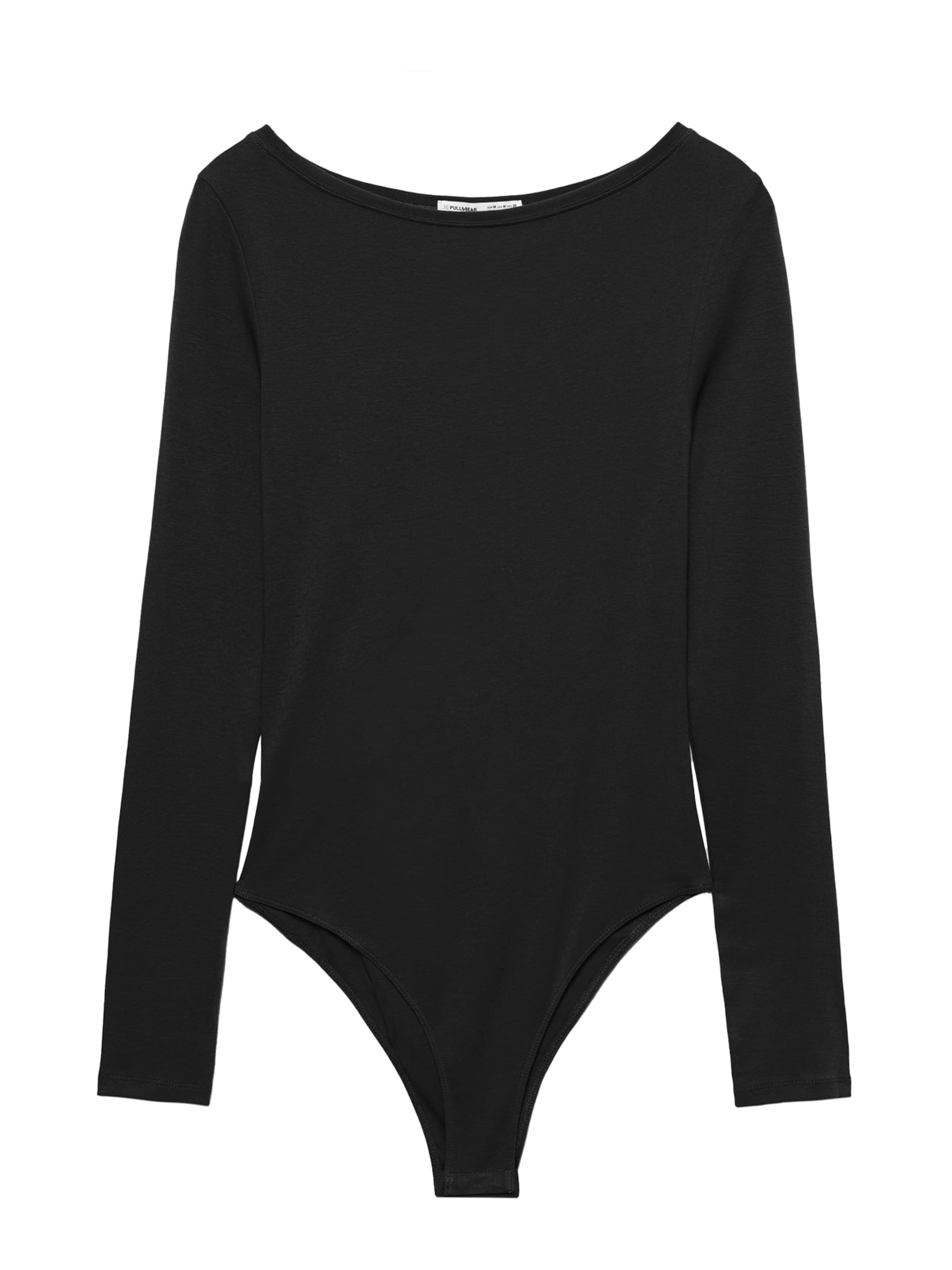 Pull&Bear Paitabody värissä musta: etupuoli