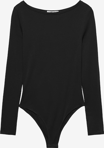 Pull&Bear Paitabody värissä musta: etupuoli