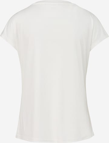 T-shirt COMMA en blanc : derrière