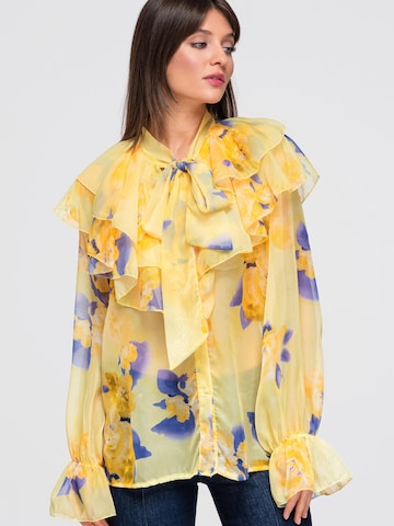 Ombre Blus i gul