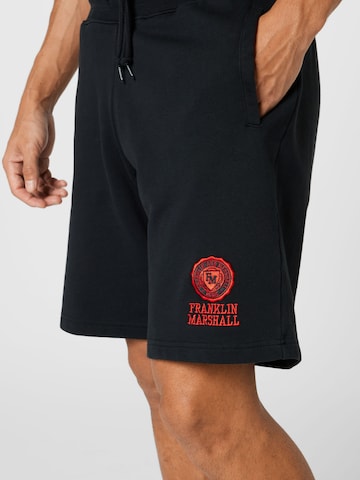 FRANKLIN & MARSHALL Regular Broek in Zwart