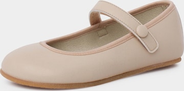 Pisamonas Ballerina's in Beige: voorkant