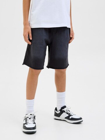 Jack & Jones Junior Regular Broek in Zwart: voorkant