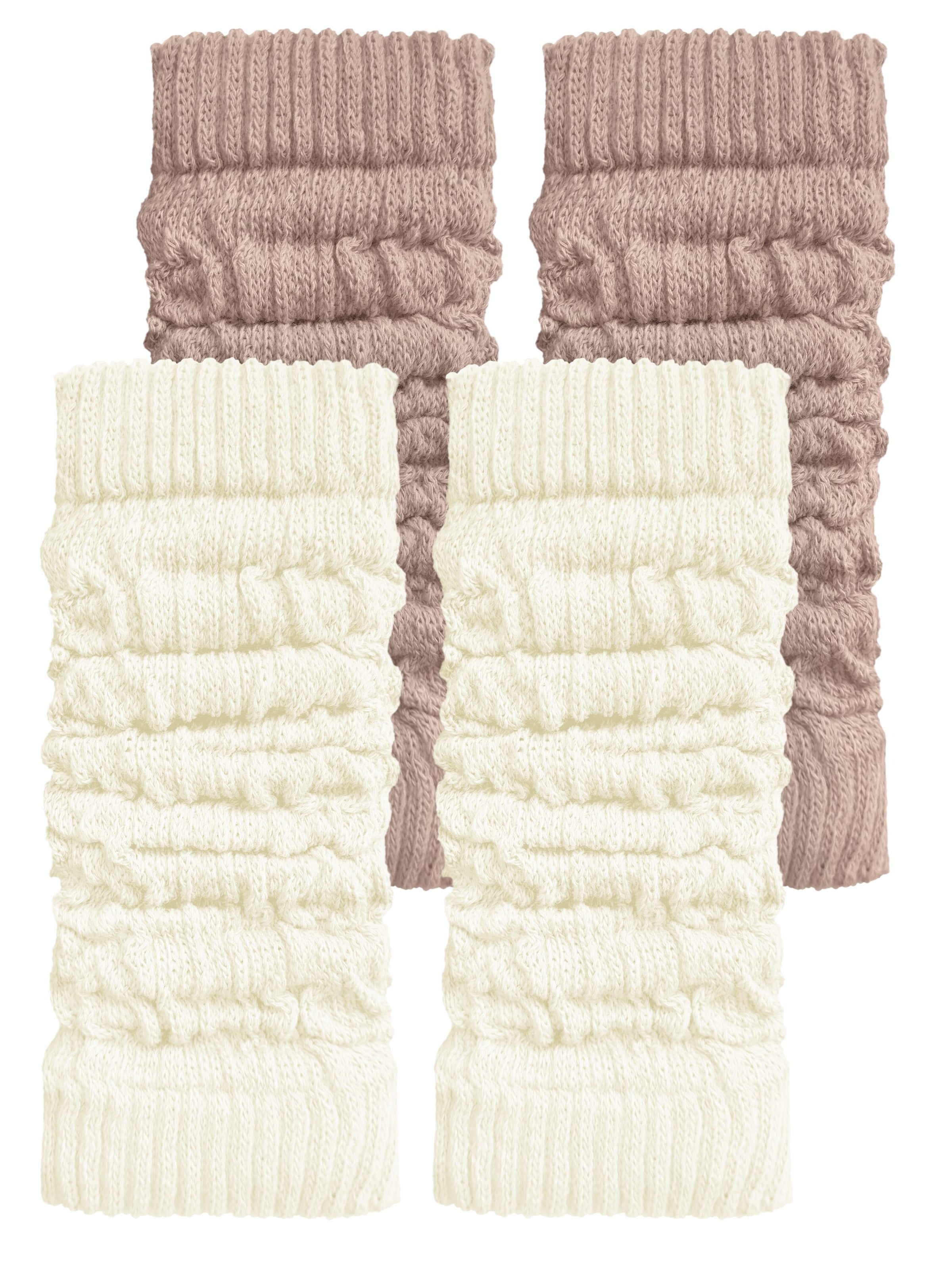 Manchettes normani en beige : devant