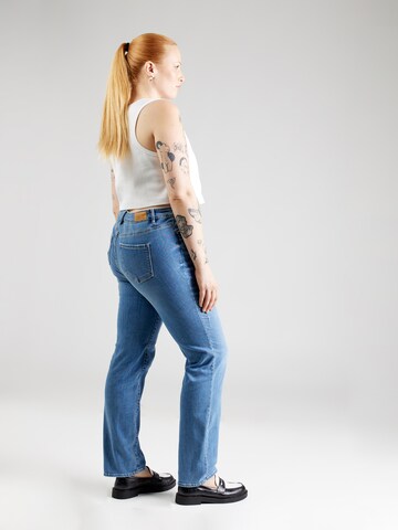 Vero Moda Curve regular Jeans 'VMCFlash' i blå