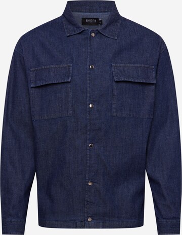 BURTON MENSWEAR LONDON Regular fit Button Up Shirt in Blue: front