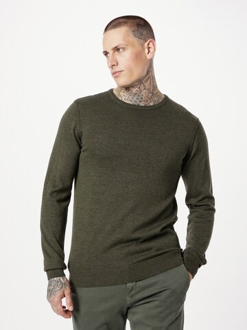 BLEND Pullover in Grün: Vorderseite