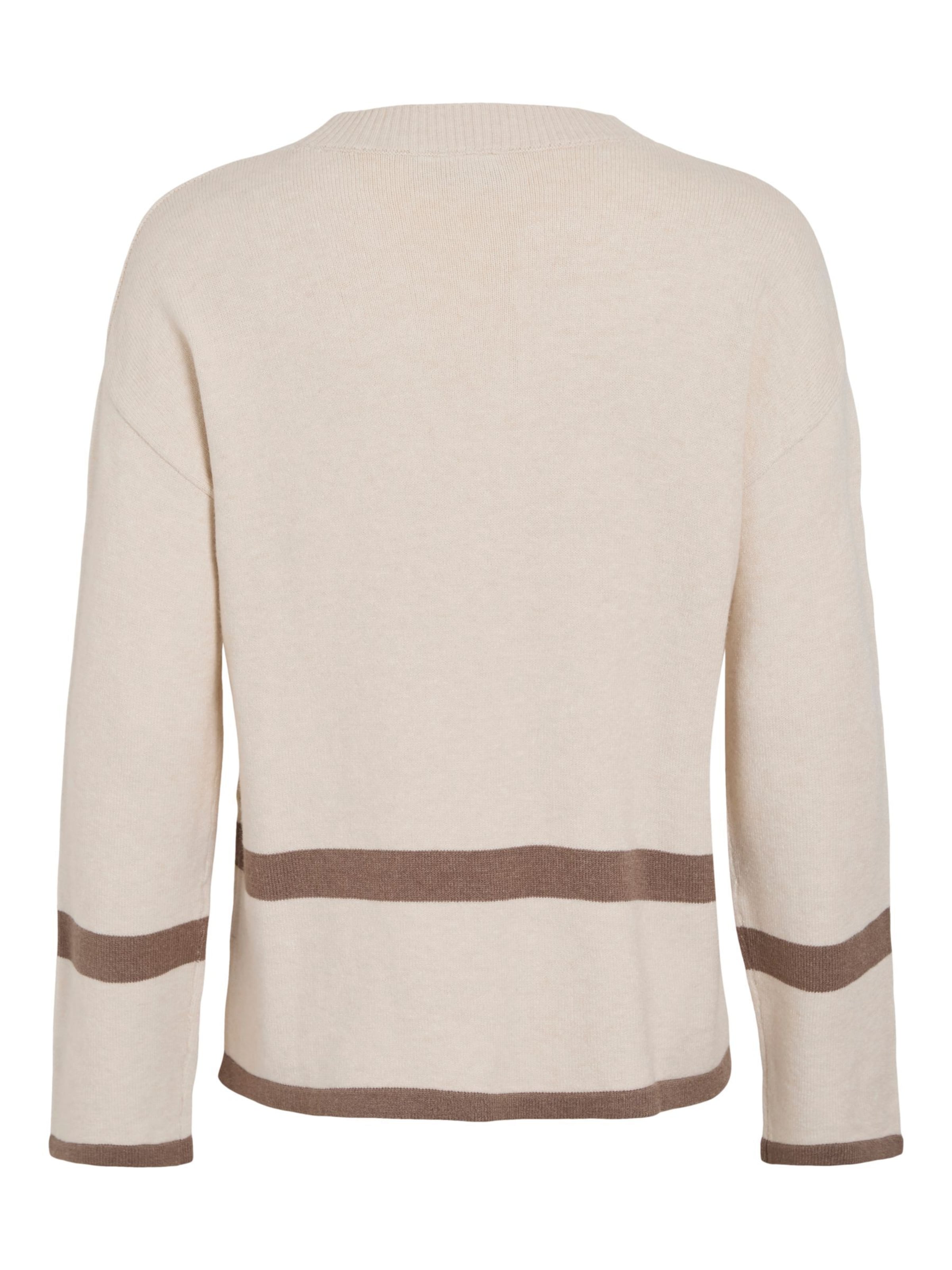 VILA - Jersey talla grande 'VIRil' en marrón