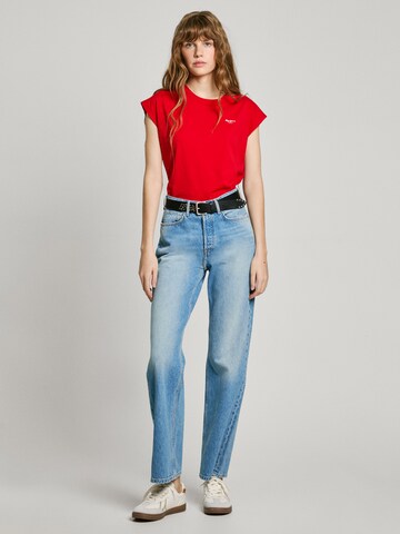 Maglietta 'Blooma' di Pepe Jeans in rosso