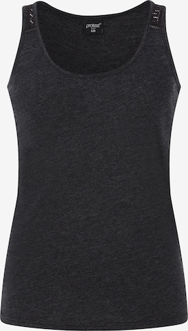 PROTEST Top 'PRTIMPULSE' in Schwarz: Vorderseite
